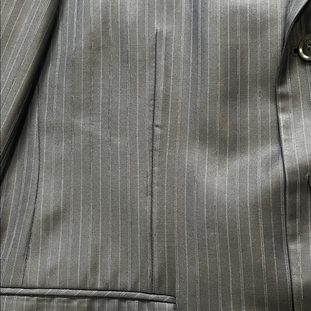 Balmain Paris Vintage Pinstripe Suit Coat - Picture 13 of 16